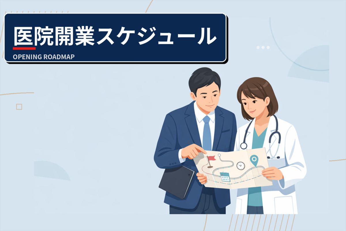 医院開業スケジュール
